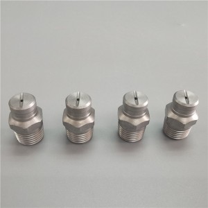 عالي الضغط غسالة مسطحة فوهة فوهة فوهة فوهة فوهة الفولاذ المقاوم للصدأ رذاذ الفولاذ المقاوم للصدأ