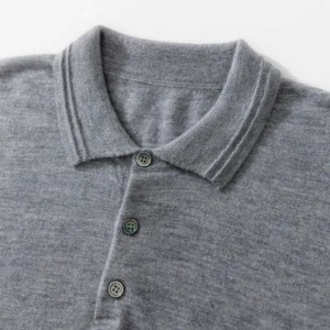 الجملة مخصصة الخريف شتاء الرجال \\\\ قميص بولو سترة