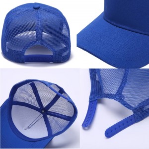 شعار OEM القابل للتخصيص Summer Mesh Baseball Cap Cap Cap للجنسين شبكة للرجال نساء