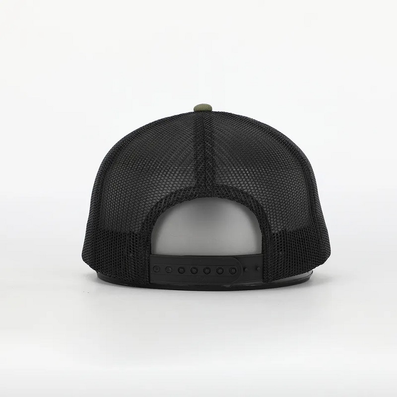 جملة مخصصة للبالغين 6 لوحة جلدية الرقعة شعار منخفض المظهر Richardson 112 Gorras Mesh Snap Backer Trucker Cap Hat