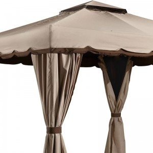 10 أقدام × 12 قدمًا. شيرو النشاط في الهواء الطلق استخدام مع شبكة البعوض ، الشوكولاتة