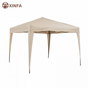 Crosley Furniture Hampton Gazebo في الهواء الطلق ، 10 \\\\ \'x 10 \\\\\' - تان