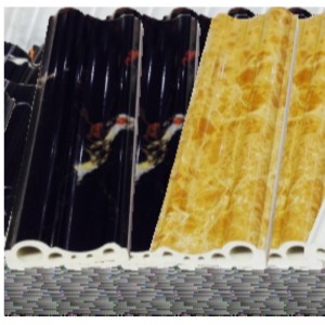 قالب بلاستيكي مع رخام مقلد