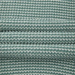 رجال مزيج لون متبكى crewneck سترة طويلة الأكمام