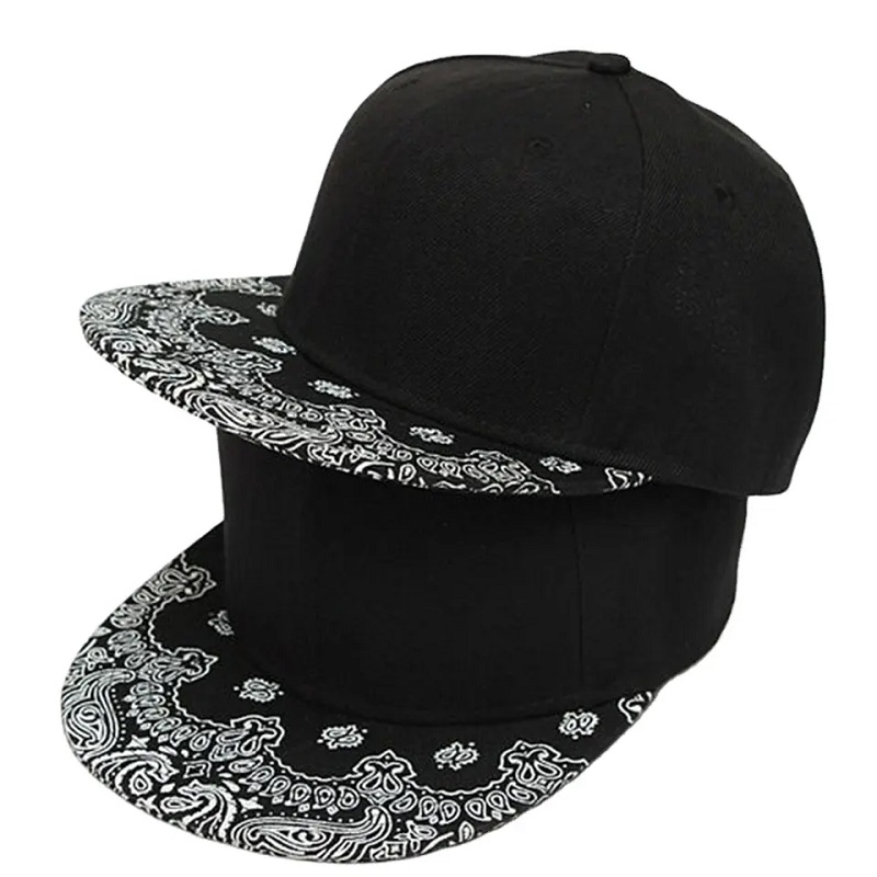 شعار مخصص عالية الجودة مخصصة Big Brim Fashion Trend Trend Hip Hop Baseball Cap