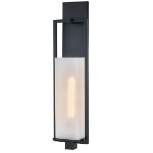 شمعدان فندق Hotel Hotel مع الانتهاء الأسود غير اللامع ونمط الكتان المستطيل الظل الأكريليك في الممر النموذجي للفندق