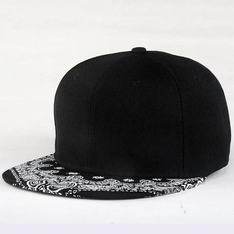 الجملة المخصصة القطنية المخصصة للطباعة Snapback Cap Hat أفضل قبعات البيسبول عالية الجودة