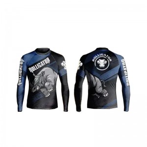 عشاء بالجملة أفضل مورد لحراس الطفح الجلدي المخصص مخصص BJJ Nogis ، Jiu Jitsu Gi Rash Guard