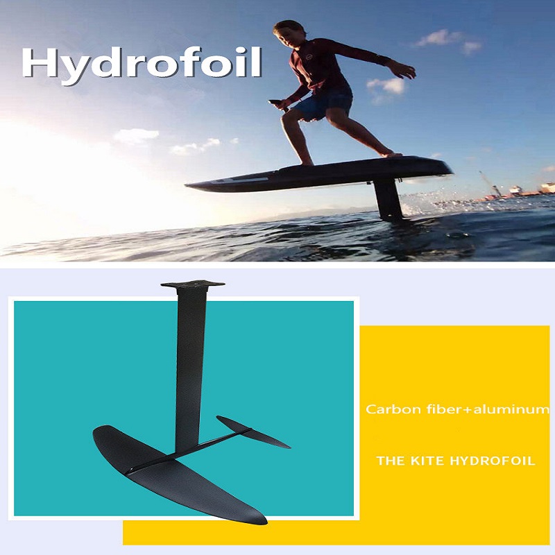 جديد تصميم ألياف الكربون الألياف sup/windsurf/kite لوحة الألومنيوم الكربون الهيدروفوت للبيع