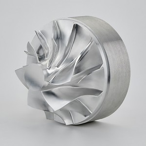 5 محور جزء من الآلات CNC