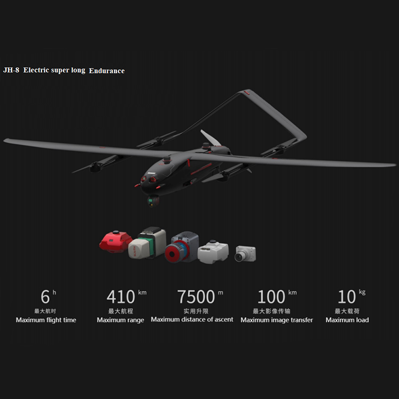 JH-8SE Long Evtol evtol uav uav uav uav