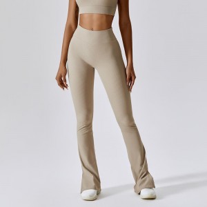 SC10119 سعر الجملة اللياقة البدنية لليوغا السراويل النساء للبالغين scrunch غنيمة اللياقة البدنية ادفع السراويل اليوغا