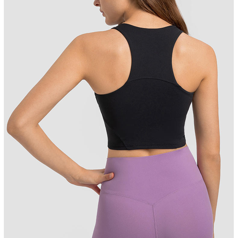 SC10257 Hollow تمرينات تجريب Tops Yoga Women \\'s Tank Top Stest Sportswear Workout Yoga Tank Top for Woman
