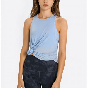 SC102512 Spring Fashion Blouse Blouse Hollow Prockout Tops Yoga Women \\\\\'s Tank Top Womens Yoga Tank Open Open Back