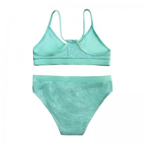 ملابس السباحة ذات اللون المكون من قطعة واحدة للأطفال