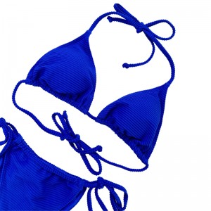 حزام بروسيا الأزرق الرسن حزام مثير مثلث كوب السباحة من قطعتين