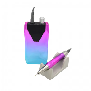 حفر آلة الأظافر الكهربائية الأظافر شبت مخصص مخصص مصغرة أحدث إعادة شحن بطارية جمال الجمال الولايات المتحدة الأمريكية 65W 15 كجم الات...