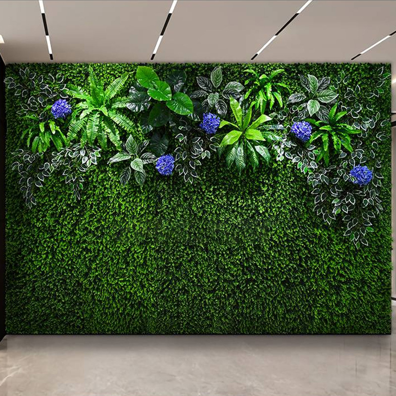زخرفية الاصطناعية الحطب العمودي حديقة خضراء متينة جدار العشب الزاهي للحديقة مورد ديكور الزفاف ديكورات البستنة