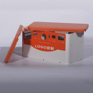 هيكل الأجهزة الكهربائية المخصصة مع غلاف مطلي بالمسحوق