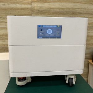 51.2V 100A LIFEPO4 حزمة بطارية قابلة للتكديس مع شاشة LED ذكية ذكية 5 كيلو وات ساعة و 15 كيلو وات الساعة واو ساعة كحد أقصى حتى 40 كيلو واط ساعة