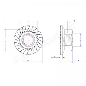الجوز شفة مسدس مع مسننات