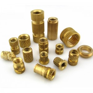 التخريش النحاسي الملولب يدرج الجوز