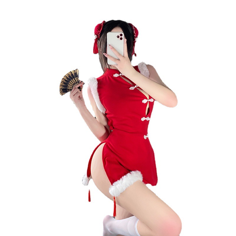 جديد-نمط Cheongsam ، مثير أرنب فتاة cosplay زي ، الإنترنت - مجموعة المشاهير ، مغرية الأرنب - ملابس السنة الجديدة التي تحمل عنوانًا للنساء ، يرتدي الأداء 330 سعرًا:$112.99