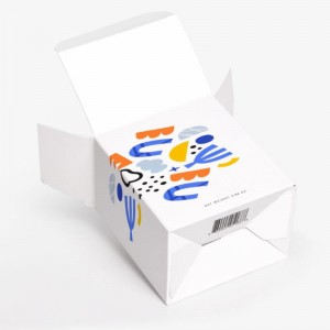 مربع هدايا مجردة نابضة بالحياة