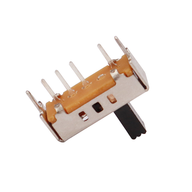 Slide Switch SS13D07 واحد-الصف الرابع-مفتاح تبديل الدبوس الدبني ، مفتاح تبديل عمودي للأجهزة الكهربائية ، 3 ، 4 ، 5 ، و 6 مواضع مفتاح انزلاق