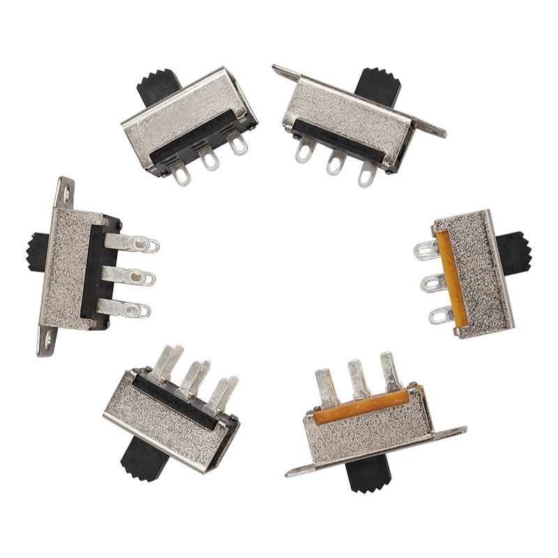 Slide Switch SS22G08 6-دبوس 2P2 مفتاح انزلاق للفرقة الحالية العالية من مسدس الهواء الساخن مصدوق الشعر