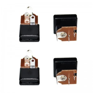 DC Socket DC-207 ، مقبس الصوت الإدراج المباشر ، اثنان-مقبس شحن طاقة الدبوس النحاسي دبوس