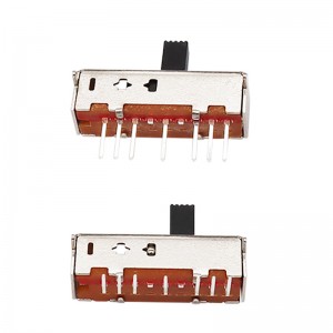 Slide Switch SS16D03 Single-الصف 7-مفتاح انزلاق دبوس ودرجة حرارة المصباح وضبط اللون