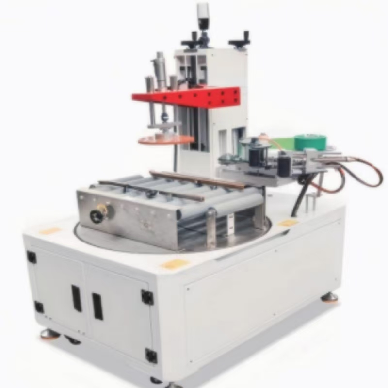 أفقي-اكتب آلة ختم الكرتون الدائرية