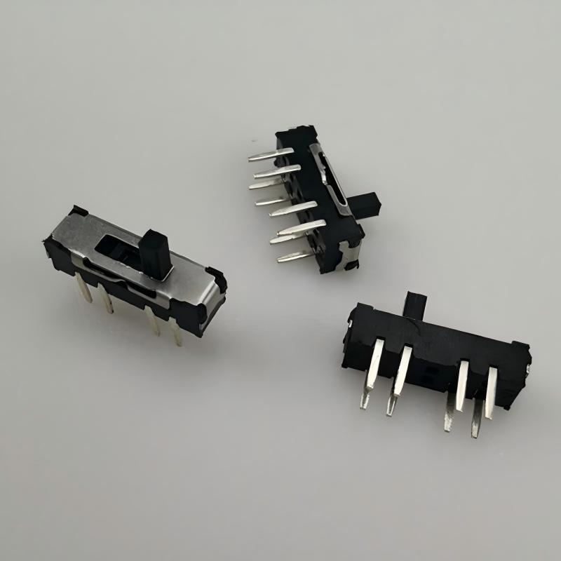 تبديل الشريحة MSS-23D19 ثمانية-دبوس أفقي/تم تثبيت المفتاح العمودي/ثلاثة بلا دبابيس-الموقف