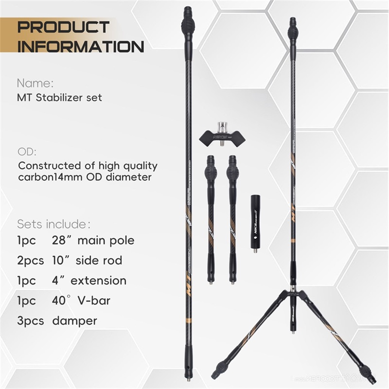 نيكا الرماية 240128 MT OD14MM مثبتات الكربون