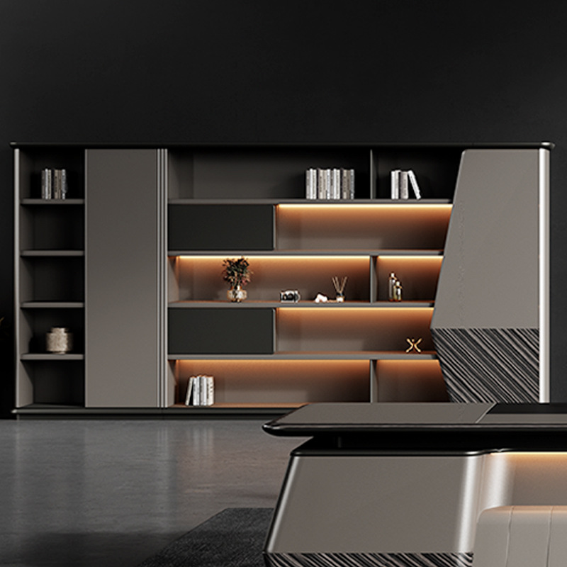 نموذج DBT006 لوحة فاخرة-مدير أسلوب مكتب تنفيذي واحد، رئيس مجلس الإدارة\مكتب مكتب كبير مع مجموعة كراسي، مكتب رئيس