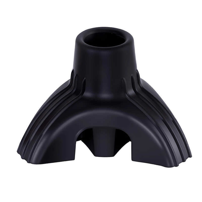 قدم قصب مطاطية ذات ثلاثة شقوق